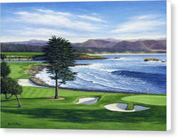 Pebble Beach No. 18 - Canvas Print