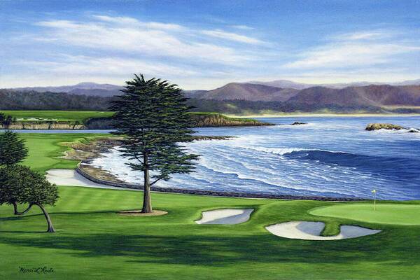 Pebble Beach No. 18 - Art Print