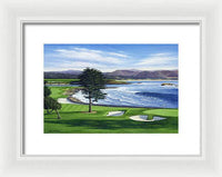 Pebble Beach No. 18 - Framed Print