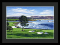 Pebble Beach No. 18 - Framed Print