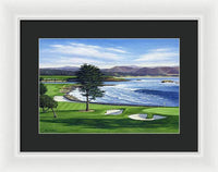 Pebble Beach No. 18 - Framed Print