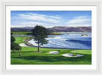 Pebble Beach No. 18 - Framed Print