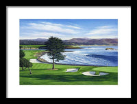 Pebble Beach No. 18 - Framed Print