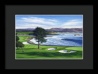 Pebble Beach No. 18 - Framed Print