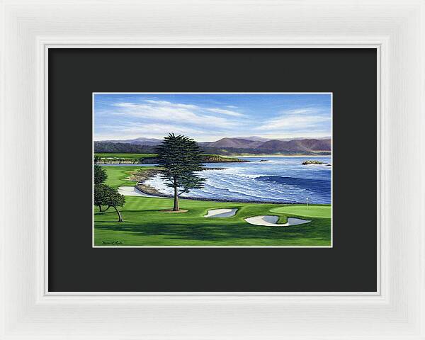 Pebble Beach No. 18 - Framed Print