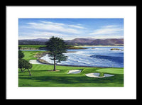 Pebble Beach No. 18 - Framed Print