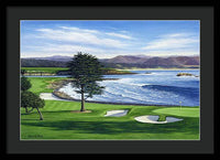 Pebble Beach No. 18 - Framed Print