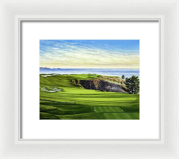 Pebble Beach No. 6 - Framed Print