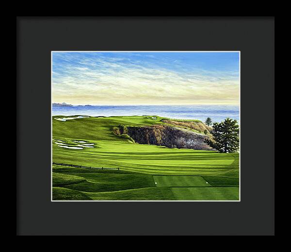 Pebble Beach No. 6 - Framed Print