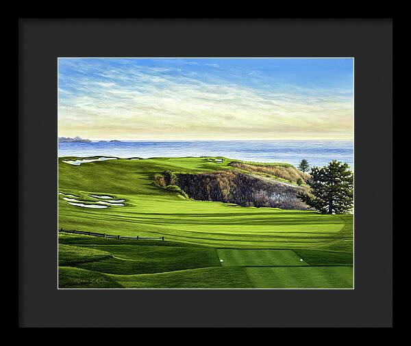 Pebble Beach No. 6 - Framed Print