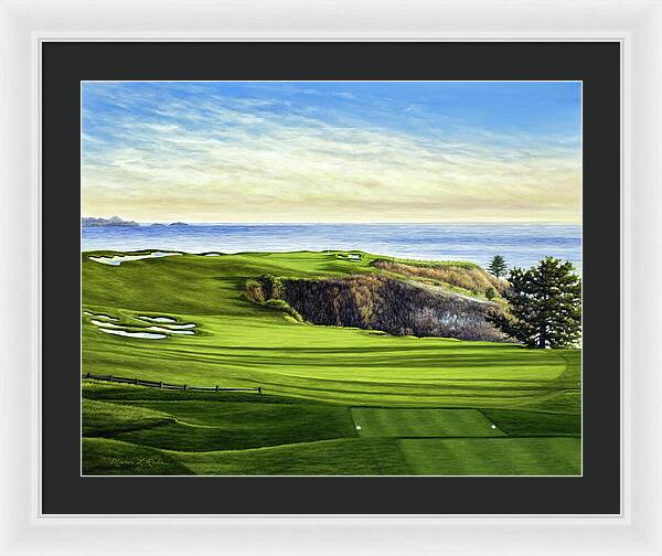 Pebble Beach No. 6 - Framed Print