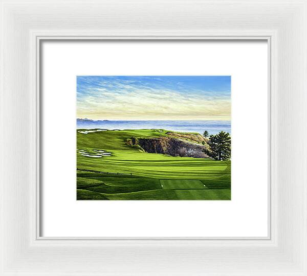 Pebble Beach No. 6 - Framed Print