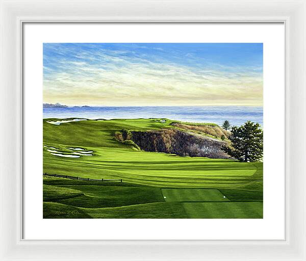 Pebble Beach No. 6 - Framed Print