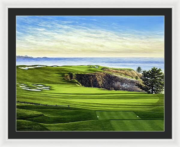 Pebble Beach No. 6 - Framed Print