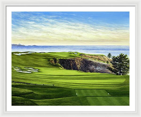 Pebble Beach No. 6 - Framed Print