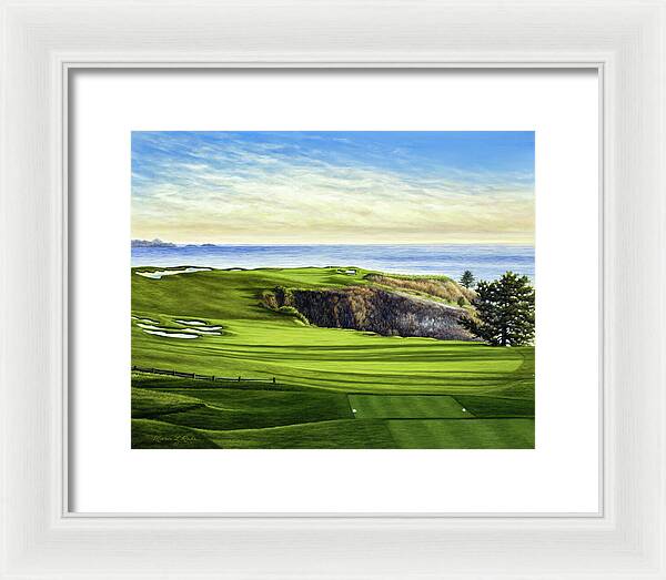 Pebble Beach No. 6 - Framed Print