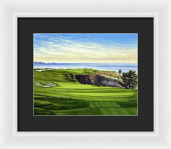 Pebble Beach No. 6 - Framed Print