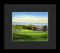 Pebble Beach No. 6 - Framed Print