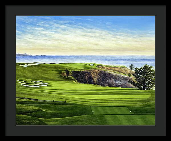 Pebble Beach No. 6 - Framed Print