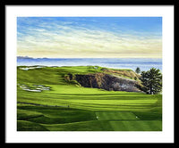 Pebble Beach No. 6 - Framed Print