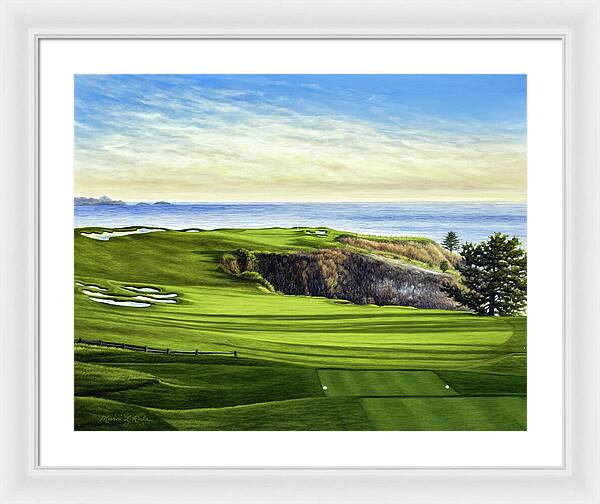 Pebble Beach No. 6 - Framed Print