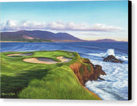 Pebble Beach No 7 - Canvas Print