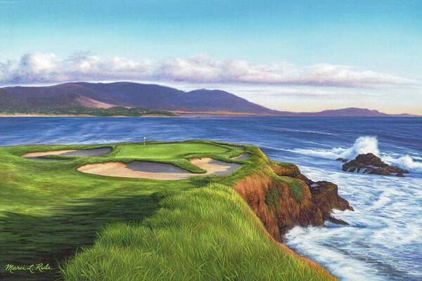 Pebble Beach No. 7 - Art Print