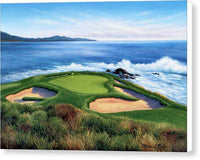 Pebble Beach Number 7-II - Canvas Print