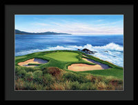 Pebble Beach Number 7-II - Framed Print