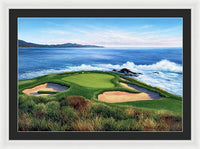 Pebble Beach Number 7-II - Framed Print