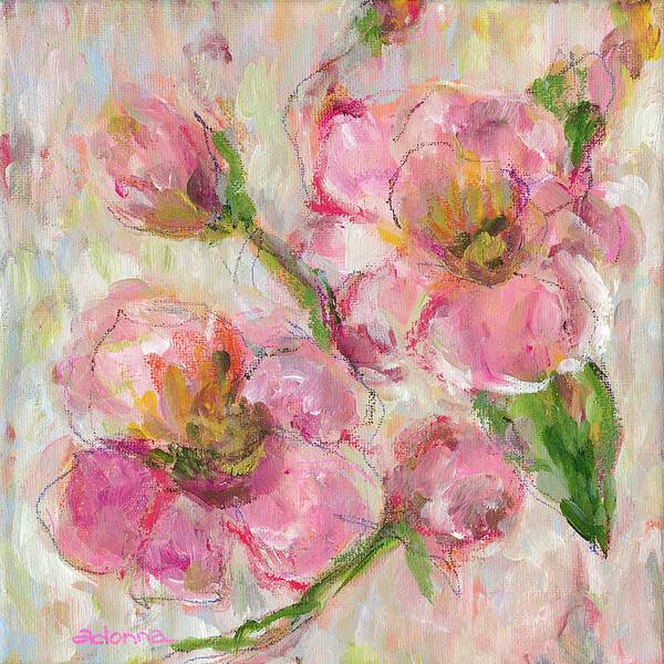 Pink Florals - Art Print