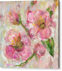 Pink Florals - Acrylic Print