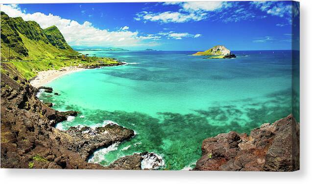 Rabbit Island from Makapu'u - Canvas Print