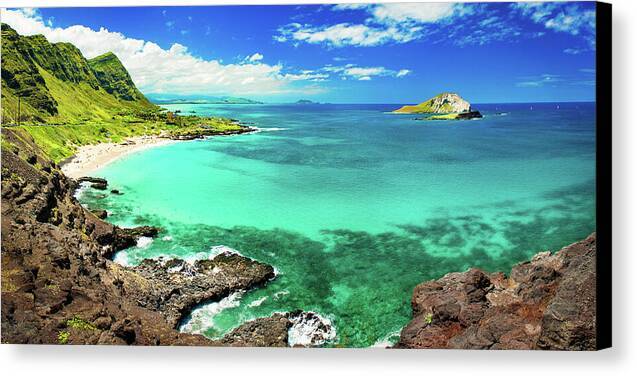 Rabbit Island from Makapu'u - Canvas Print