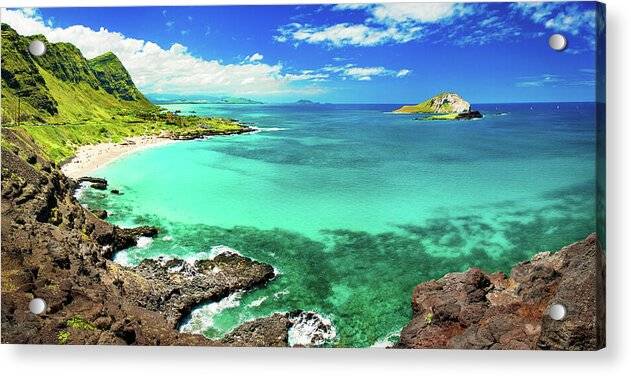 Rabbit Island from Makapu'u - Acrylic Print