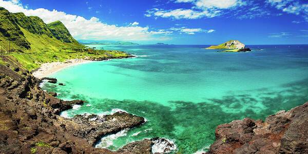 Rabbit Island from Makapu'u - Art Print