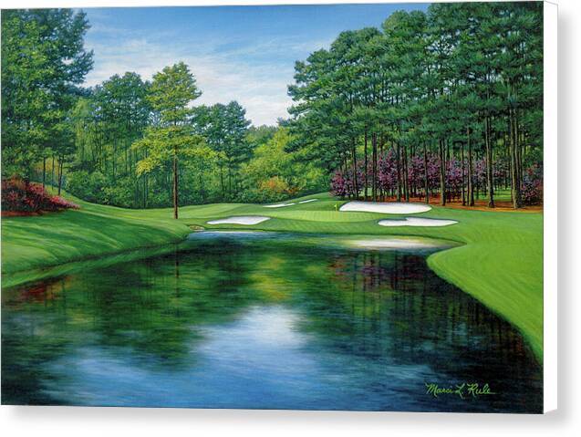 Redbud 16 Augusta National - Canvas Print