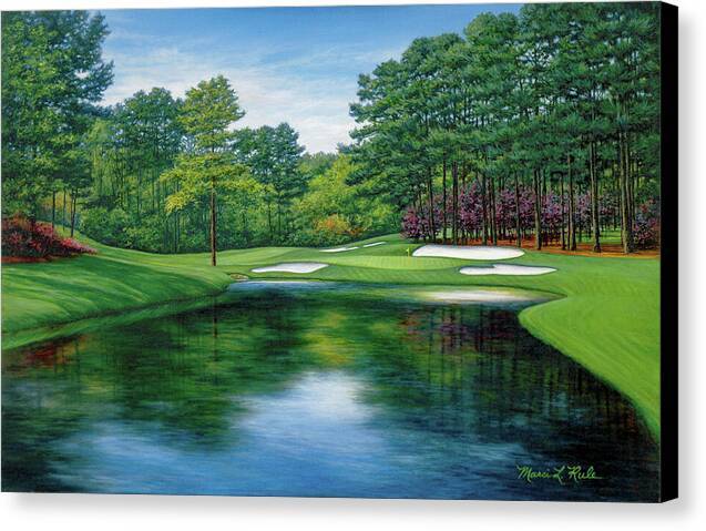 Redbud 16 Augusta National - Canvas Print