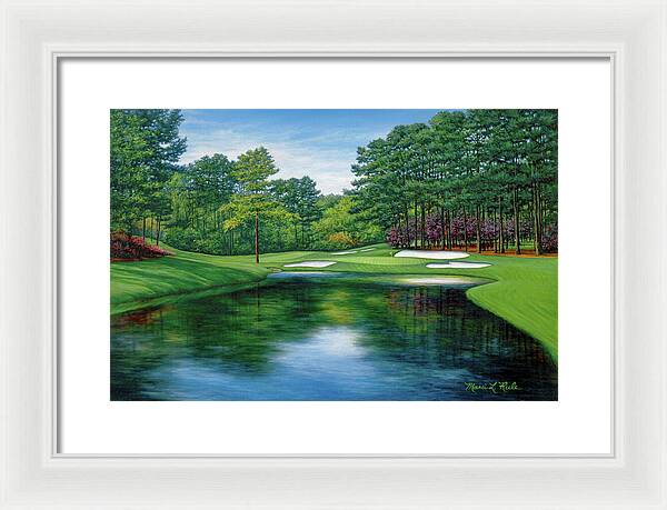 Redbud 16 Augusta National - Framed Print