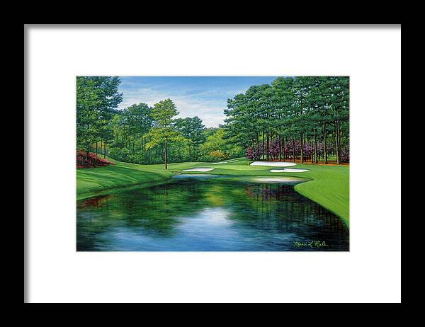 Redbud 16 Augusta National - Framed Print