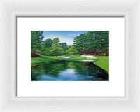 Redbud 16 Augusta National - Framed Print