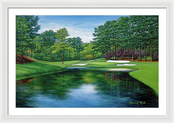 Redbud 16 Augusta National - Framed Print