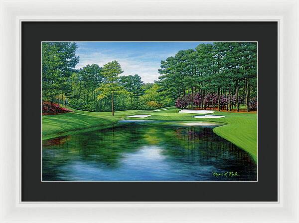 Redbud 16 Augusta National - Framed Print