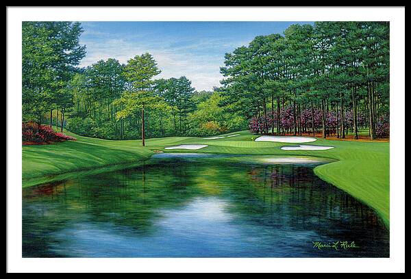 Redbud 16 Augusta National - Framed Print