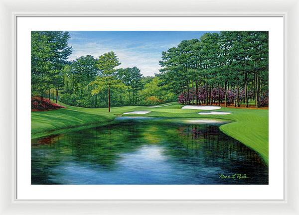 Redbud 16 Augusta National - Framed Print