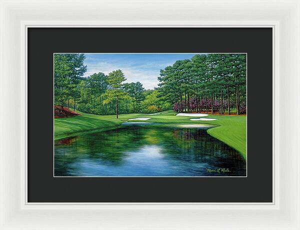 Redbud 16 Augusta National - Framed Print