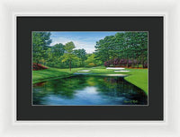 Redbud 16 Augusta National - Framed Print