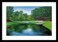 Redbud 16 Augusta National - Framed Print