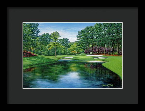 Redbud 16 Augusta National - Framed Print