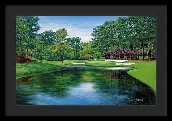 Redbud 16 Augusta National - Framed Print